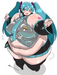 hatsune miku from vocaloid by kiida (artist)