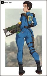 lone wanderer from fallout by shadboya