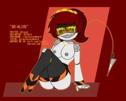 alice (murder drones) from glitch productions by zzsark nsfw