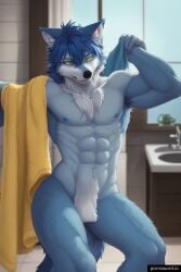 ai_generated anthro furry male_only pornsword.io tagme towel