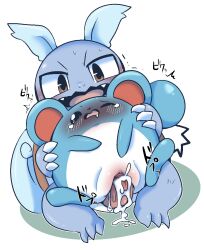 blue_body blush bodily_fluids chair_position claws clitoris countershading cum cum_drip cum_in_pussy cum_inside doneru dripping drooling duo embrace fangs female feral_only from_behind_position generation_1_pokemon generation_2_pokemon genital_fluids genitals hug leaking_cum leaking_pussy looking_at_another male male/female marill nintendo penetration penile penile_penetration penis_in_pussy pokemon pokemon_(species) pussy saliva sex simple_background tears teeth vaginal_penetration wartortle white_body