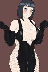 alternate_costume boruto:_naruto_next_generations cameltoe dress huge_breasts hyuuga_hinata mature_female milf naruto naruto_(series) naruto_shippuden revealing_clothes slutty_outfit solo solo_female standing torikku95