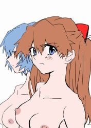 2girls 5rjgl0hk3535597 asuka_langley_sohryu multiple_girls neon_genesis_evangelion nude rei_ayanami tagme yuutaku1618