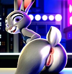judy hopps from disney by halfaslime