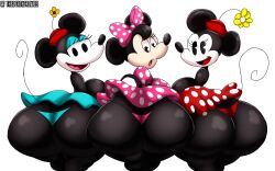 minnie mouse from disney by thedeathcrow05
