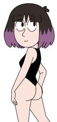 black_eyes black_hair ec-707 hilda_(series) kaisa_(hilda) pale-skinned_female purple_hair tagme transparent_background two_tone_hair