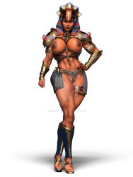 1girls 3d ass athletic athletic_female big_ass big_breasts big_butt bottom_heavy breasts bubble_ass bubble_butt bust busty chest cleavage curvaceous curvy curvy_figure dark-skinned_female dark_skin divergentartgb egyptian_queen eyebrows eyelashes female female_focus fit fit_female goddess headdress hips hourglass_figure huge_ass huge_breasts large_ass large_breasts legs mature mature_female queen slim slim_waist solo thick thick_hips thick_legs thick_thighs thighs top_heavy top_heavy_breasts upper_body voluptuous voluptuous_female waist wide_hips