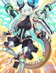 1girls borreload_dragon dragon_girl gijinka monster_girl nez-box yu-gi-oh!