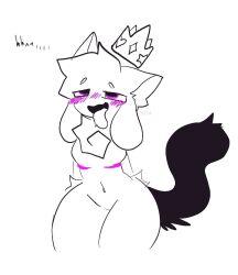 boobs crystal_(kittydogcrystal) doodle furry furry_only kittydog_(species) kittydogcrystal