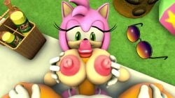 1boy 1girls 3d amy_rose animated basket beach_towel beer between_breasts big_balls big_breasts big_nipples big_penis bottle breasts furry hands_on_breasts kassioppiava long_penis male_on_top paizuri plumenjoyerse sega sfm sitting_on_person smile smiling sonic_(series) sonic_the_hedgehog_(series) sound sound_edit source_filmmaker straight sunglasses tagme tails tails_the_fox totem video white_panties