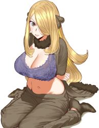 cynthia (pokemon) from pokemon by zippppiz