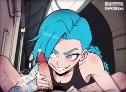 1boy 1girls :>= animated blowjob blue_hair cock_slap cockslap condom condom_eating condom_swallowing cum cum_in_condom cum_on_face cum_on_head cum_swallow cum_twice deepthroat dickmagusvo eating_condoms eye_contact fellatio female jerking jinx_(league_of_legends) league_of_legends lehornysfx light-skinned_female light-skinned_male longer_than_30_seconds looking_at_viewer male_moaning naughty_face oral partial_male petite pink_eyes pov pubes pubic_hair ruined_orgasm seductive_eyes seductive_smile smile sound sound_effects stickyspoodge swallowing swallowing_cum swallowing_sound_effect talking_to_viewer tight_throat video wink winking winking_at_viewer winking_eye