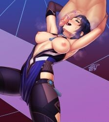 1boy 1girls 2dnsfw 2dswirl after_deepthroat after_oral areola areolae armpit artist_name artist_signature big_breasts big_penis black_hair blue_eyes blue_hair bob_cut breasts breasts_out clothed_female clothed_female_nude_male clothed_sex cum cum_drip cum_dripping_down_chin cum_in_mouth deep_penetration deepthroat female female_focus female_penetrated femdom genshin_impact hands_around_waist large_breasts legs licking_lips licking_penis light-skinned_female light-skinned_male light_skin lipstick lipstick_mark lipstick_on_penis lipstick_ring looking_at_viewer malesub medium_hair messy_hair mihoyo nipples no_bra nude nude_female nude_male oral oral_penetration oral_sex orgasm orgasm_face penis_lick penis_on_face petite pink_lipstick satisfied seductive_eyes seductive_mouth short_hair smile squirt thighs tongue_out two_tone_hair uncensored upside-down veiny veiny_penis vision_(genshin_impact) yelan_(genshin_impact)