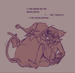 asking_for_sex blush deltarune dialogue jevil_(deltarune) sexrainbow spamton_g_spamton