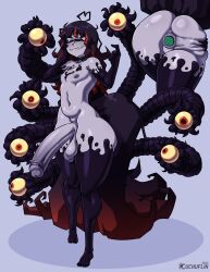 1boy artist_name ass ass_squeeze balls black_arms black_legs buttplug buttplug_in_ass commission cuchuflin cyclops eyes_mostly_closed gazer_(monster_girl_encyclopedia) grey_body hi_res long_penis looking_at_viewer male male_only monster_girl monster_girl_encyclopedia nude nude_male penis red_eyes rule_63 sharp_teeth smiling smiling_at_viewer smug solo spread_ass spreading teeth_clenched tentacle tentacle tentacle_eye thick_ass thick_thighs yellow_sclera