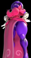 1girls 3d 3d_(artwork) adri164 alien big_breasts big_thighs blender_(software) bottomless breasts brooch clothed clothing crown curvy dress earrings elbow_gloves female female_only gloves hands_on_hips heels high_heels lips looking_up low-angle_view mario_(series) mario_and_luigi_(series) mature mature_female nintendo no_nose no_panties no_pupils pink_dress pink_eyes princess_shroob puffy_sleeves purple-skinned_female purple_body purple_heels purple_high_heels purple_skin pussy red_eyes shiny_skin solo split_dress tagme thick thick_hips thick_thighs thighs white_gloves white_lips wide_hips