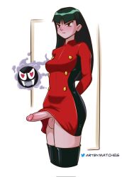 1futa artbymatches big_penis futa_only futanari penis pokemon sabrina_(pokemon) tagme