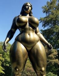 1girls abs ai_generated amazon ancient_history athletic_female axculturedxguy big_breasts big_woman blue_sky breasts bronze_(metal) bronze_statue busty child_bearing_hips curvy curvy_female curvy_hips day empty_eyes erotic_sculpture expressionless female female_focus female_only female_symbol fertility_idol fertility_symbol fit_female giantess history hourglass_figure huge_breasts human human_only inanimate large_breasts large_thighs legs long_hair massive_thighs mature mature_female milf muscular muscular_female muscular_legs muscular_thighs nipples original outdoors perfect_body plump realistic round_breasts sculpture solo solo_female stable_diffusion standing statue strong_woman thick_ass thick_legs thick_thighs thighs thunder_thighs toned toned_body toned_female toned_stomach top_heavy topless_female voluptuous voluptuous_female wide_hips