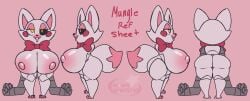 1girls animatronic anthro areolae ass barefoot big_breasts bowtie breasts completely_nude completely_nude_female female female_only five_nights_at_freddy's five_nights_at_freddy's_2 full_body furry mangle_(fnaf) multiple_views naked naked_female nic-m-lyc nipples nude nude_female reference_sheet solo solo_female