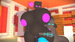 enderlady_(hbtheender) enderman enderwoman hb_(hb_the_ender) hbtheender incest mine-imator minecraft mother_and_son penis