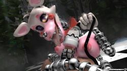 16:9 3d_(artwork) 4k absurd_res animatronic anthro bodily_fluids cum cum_in_pussy cum_inside detachable detachable_genitalia detachable_limbs digital_media_(artwork) duo elisasharky_(artist) female first_person_view five_nights_at_freddy's five_nights_at_freddy's_2 genital_fluids genitals glowing glowing_eyes hi_res human light-skinned_male machine male male/female mammal mangle_(broken) mangle_(fnaf) mangled_mangle_(fnaf) penile penis penis_milking pinned pinned_to_floor questionable_consent robot scottgames soaked source_filmmaker widescreen