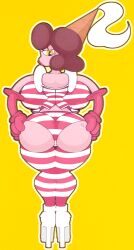 baroness_von_bon_bon big_ass big_breasts cuphead_(game) doodle_will doodlewill panties