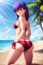 ai_generated fate/grand_order fate_(series) matou_sakura purple_eyes purple_hair sakura_matou stable_diffusion