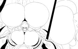 grimotk hot_dogging huge_ass huge_breasts huge_cock hyper hyper_penis neon_genesis_evangelion rei_ayanami sketch tagme unknown_male