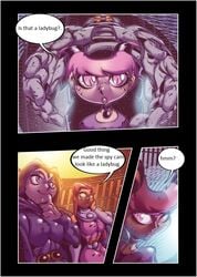 3girls breasts cinderblock comic dc dc_comics english_text female jinx_(dc) multiple_girls raven_(dc) smooth_skin starfire teen_titans text wagner