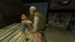 3d alyx_vance eli_vance father_and_daughter half-life half-life_2 incest