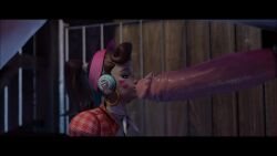 3d animal_penis animated blowjob cruiser_d.va d.va horny horse horsecock huge_cock imminent_sex just_the_tip louismontanax mp4 no_sound overwatch size_difference smaller_female tagme throat_bulge tight_fit video zoophilia