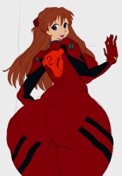 asuka langley sohryu from neon genesis evangelion by thanuki