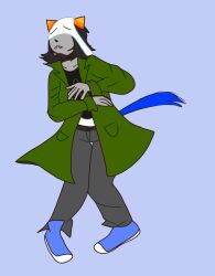 atomic_wedgie homestuck nepeta_leijon scared underwear wedgie