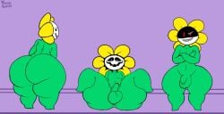 2d 2d_(artwork) 2d_artwork ass balls big_ass color femboy flora_fauna flowey_the_flower flowey_with_nothing_else_but_a_massive_ass huge_ass large_ass male male_only penis plantie roccorox shortstack solo tagme teapot_(body_type) thick_thighs tiny_penis uncensored uncensored_anus uncensored_penis undertale undertale_(series) wide_hips