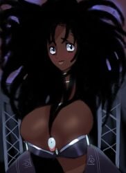 1girls ass big_ass big_breasts big_butt black_hair breasts chanleefat dark-skinned_female dark_skin digital_drawing_(artwork) digital_media_(artwork) female huge_ass huge_breasts large_ass large_breasts voluptuous voluptuous_female