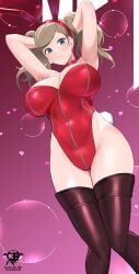 ann takamaki from atlus by kaos art