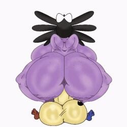 animated anus big_ass big_breasts bouncing_ass bouncing_breasts breasts bubble_butt cellulite cowgirl_position game_freak gothitelle huge_ass huge_balls huge_breasts huge_cock lattemon plusmin_(lattemon) pokemon pokemon_(species) riding ripples sex toe_curl