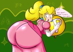 2015 ass_bigger_than_head ass_expansion big_ass bubble_butt butlova expansion huge_ass mario_(series) nintendo p-balloon princess_peach super_mario_world tagme