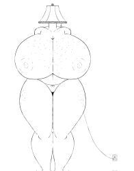 ass big_ass big_breasts big_butt breast breasts bubble_ass bubble_butt front_view lamp looking_at_viewer nude_female tagme thick_ass thick_thighs videogamedunky