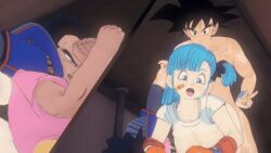 animated artist_request breasts breasts_out bulma_briefs cuck cuckold dragon_ball fucked_from_behind fucked_senseless humiliated humiliation netorare ntr pose posing revenge slut son_goku stealing_girlfriend stepped_on vegeta watching