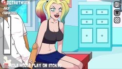 1girls 2d 2d_(artwork) 2d_animation animated blonde_hair bra cum cum_on_body cum_shot cumshot dc dc_comics dotartnsfw dyed_hair female female_focus grey_body handjob harley_quinn harley_quinn_(2019) harley_quinn_(series) hole_house male moan moaning moaning_in_pleasure mp4 sex sitting sitting_on_desk skirt sound sound_effects straight tagme video videos warner_brothers