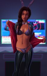 1girls breasts highres lingerie looking_at_viewer marvel mature mature_female milf munshin pussy rio_morales rio_morales_(spider-verse) spider-man:_across_the_spider-verse spider-man:_into_the_spider-verse spider-man_(series)