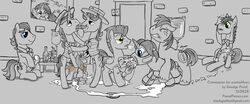 9boys anal anthro big_macintosh_(mlp) carrot_cake_(mlp) crossdressing enema filthy_rich_(mlp) flam_(mlp) flim_(mlp) friendship_is_magic furry gay male male_only mask monochrome my_little_pony no_humans partially_colored pipsqueak_(mlp) rule_63 smooth_skin smudge_proof snips_(mlp) thunderlane_(mlp)