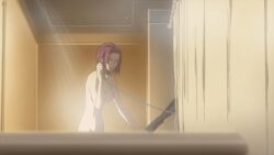 1girls animated blue_eyes breasts code_geass female_focus huge_breasts kallen_stadtfeld large_breasts lelouch_lamperouge nipples red_hair screencap shower solo water wide_hips