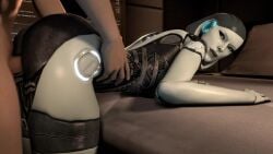 1boy 1girls 2017 3d 3d_animation animated ass bed bent_over big_ass bouncing_ass cyth-swag doggy_style edi female human jeff_moreau looking_at_partner male male/female mass_effect mass_effect_3 no_sound nude nude_male on_bed pale-skinned_male penis robot robot_girl sex source_filmmaker straight tagme unseen_male_face vaginal_penetration vaginal_sex video waist_grab