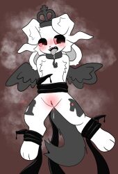 black_tentacles bongcloud_(kittydogcrystal) chess furry furry_only kittydog_(species) kittydogcrystal tentacle white_fur