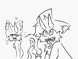 balls doodle doodles feral_on_feral furry furry_only kenninsfw