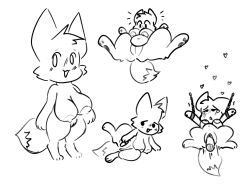 big_breasts chibi doodle doodles furry furry_only kenninsfw pussy vagina