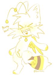 bee doodle furry furry_only kenninsfw pussy semi-anthro vagina