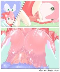 ahe_gao amy_rose anthro anus classic_amy_rose classic_sonic_(universe) duo eulipotyphlan fairy_tales female from_behind_(disambiguation) hedgehog hi_res little_red_riding_hood_(copyright) looking_pleasured male male/female mammal sega sex sheecktor sonic_(series) sonic_the_hedgehog_(series) tongue tongue_out vaginal_penetration were wereeulipotyphlan werehog